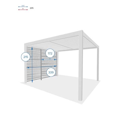 Persienne Pour Pergola Bioclimatique Maja Hesp Ride Pour Maja