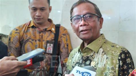 Bahas Al Zaytun Dengan Ridwan Kamil Mahfud Md Ada Tiga Tindakan