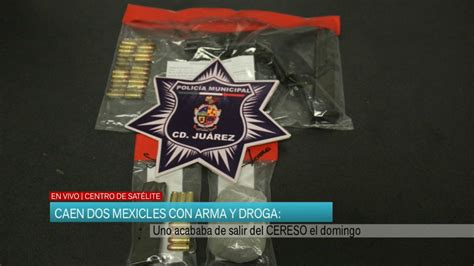 Caen Dos Mexicles Con Arma Y Droga YouTube