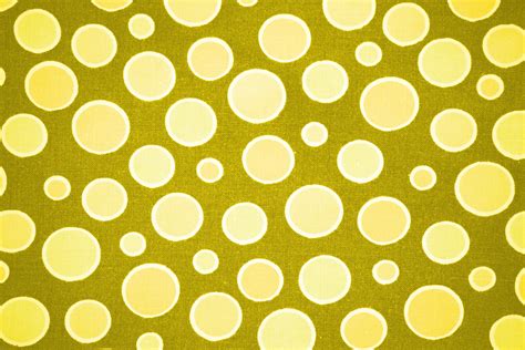 Yellow Fabric with Dots Texture – Photos Public Domain