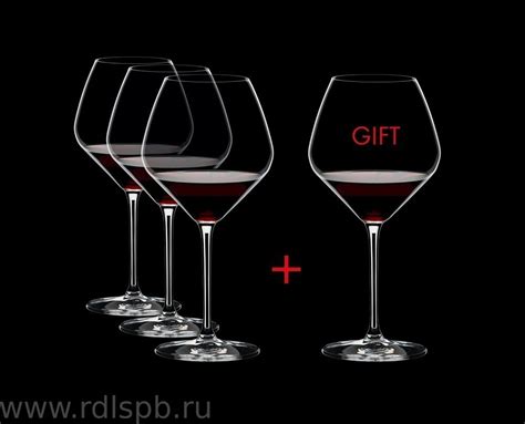 Купить набор бокалов Riedel ЭКСТРИМ Пино Нуар для красных вин Бургундии