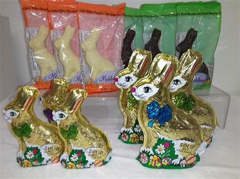 Solid Milk Chocolate Foil Covered Bunny