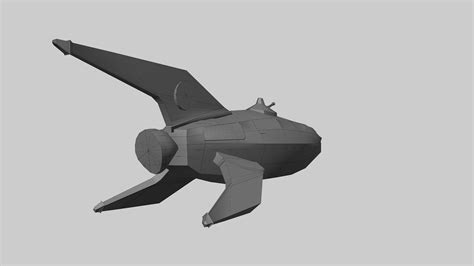 Starship Futurama 3D Model - TurboSquid 1873992