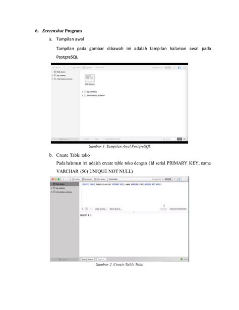 Implementasi Objek Relasional Database Menggunakan Postgresql Pdf