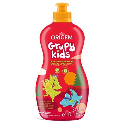 Creme De Hidratação Infantil - Creme Pentear Infantil Grupy Kids Hidratação de Montanha 300ml ...