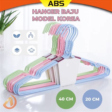 Jual Abs Gantungan Baju Stainlees Steel Pcs Hanger Baju Dewasa Hanger