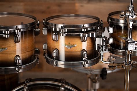 Tama Starclassic Maple Exotic 6 Piece Drum Kit Natural Pacific Walnut