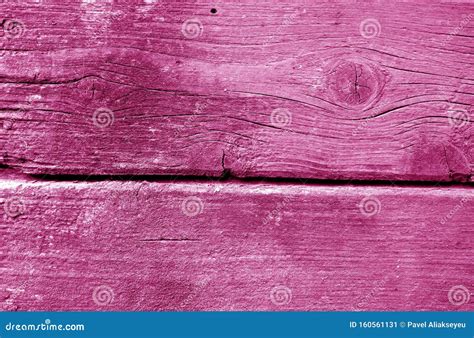 Weathered Wooden Painted Wall In Pink Color Stock Image Image Of