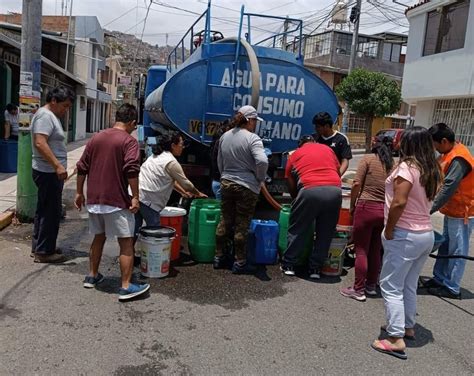 Arequipa Sunass pide información sobre corte de agua potable y medidas