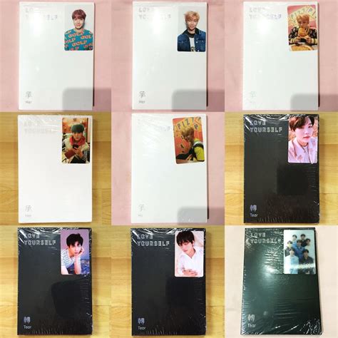 BTS Albums With Photocard Of Choice 2013 2021 Love Etsy