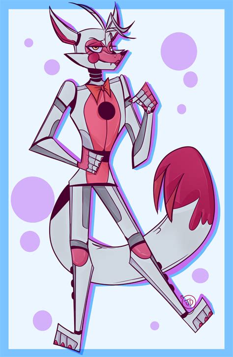 Funtime Foxy- (Fan art) by LoxFox103 on DeviantArt