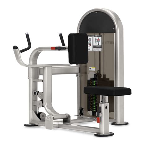 Maquina De Espalda Nautilus Instinct Series Vertical Row Fitness For