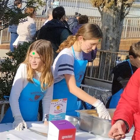 ESCOLA JOAN MARAGALL ARENYS DE MAR Chocolatada Solidaria