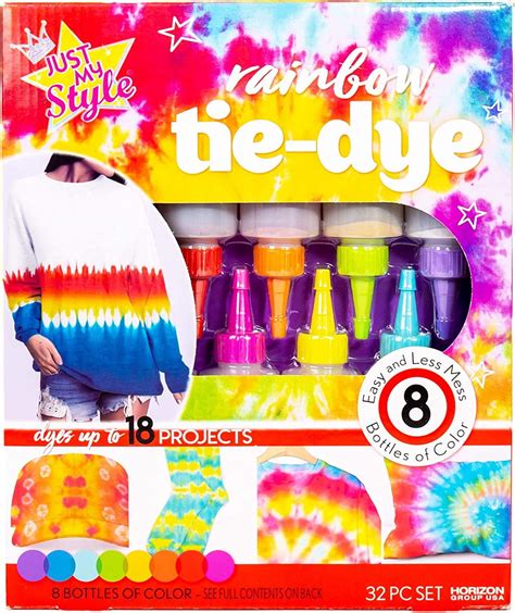 Just My Style Radical Rainbow Tie Dye Kit By Horizon Group USA Create