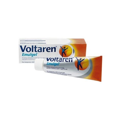 Voltaren Emulgel Mg G Bisnaga G Gel Farm Cia Arade