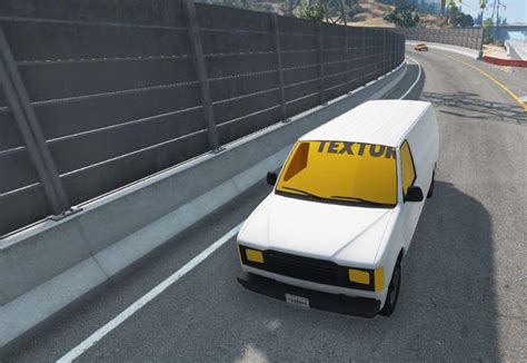 I was playing BeamNG drive and the AI van spawned without the texture for the windows ...