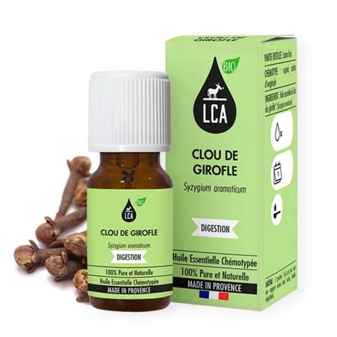 Huile Essentielle Clou De Girofle Bio Par Lca Aroma