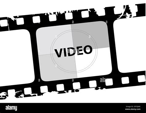 Vector Illustration Of A Filmstrip Stock Vector Image And Art Alamy