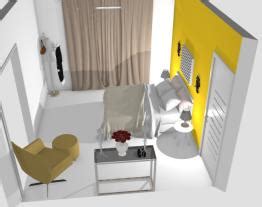 Quarto Do Casal De Beatriz Planta 3D Mooble