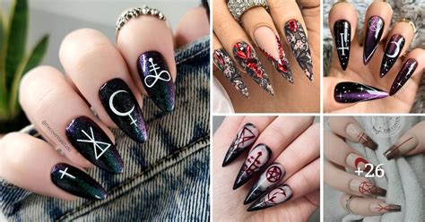 Hauntingly Beautiful Goth Nail Designs