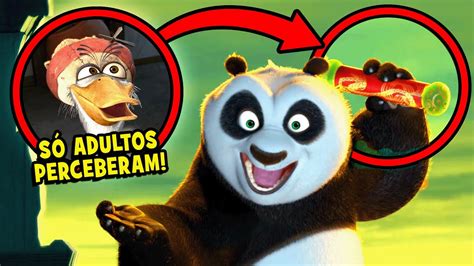 39 DETALHES que você PERDEU em KUNG FU PANDA Dreamworks YouTube