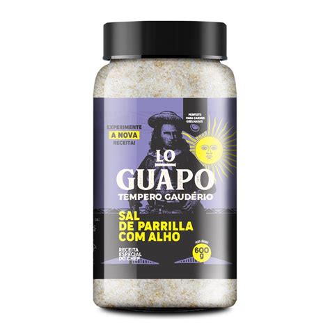 Sal De Parrilla Alho 600g Lo Guapo Emporium Agroprime