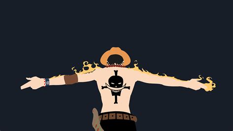 Backside Portgas D Ace 4k Hd One Piece Wallpapers Hd Wallpapers Id