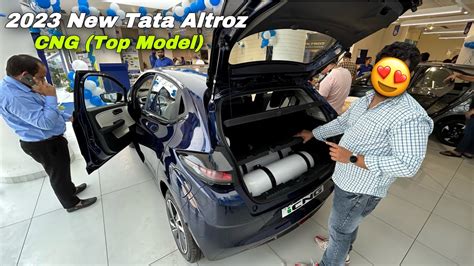 Finally Tata Altroz Cng Tata Altroz Cng Top Model Detailed