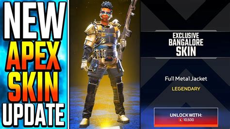 New Apex Skin Update New Exclusive Bangalore Skin Full Metal Jacket