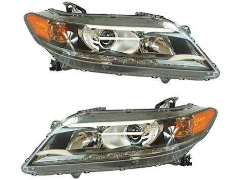 2013 2015 Honda Accord Headlight Assembly Set DIY Solutions LHT03917