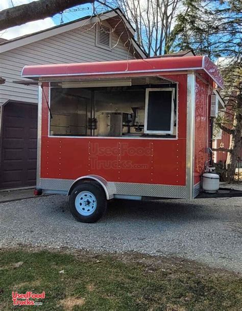 2020 10 Compact Food Concession Trailer Small Kitchen Food Trailer