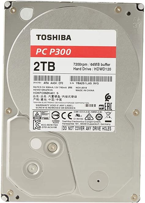 Dysk Twardy Toshiba P300 2TB SATA III 3 5 Sklep Opinie Cena W