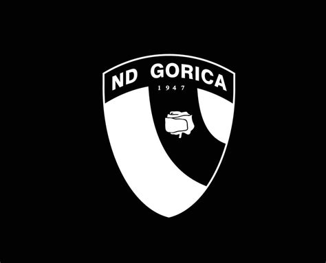 gorica club logo symbol white slovenia league football abstract design