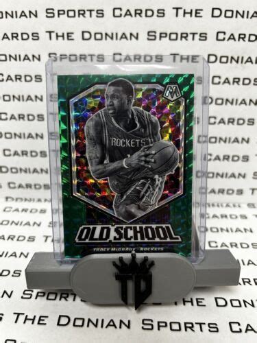 Panini Mosaic Old School Mosaic Green Tracy Mcgrady Ebay