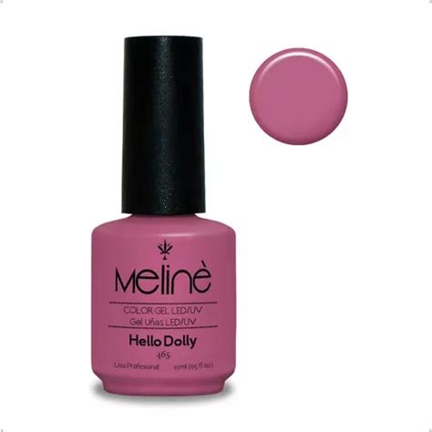 Esmalte Meline Nuevos Colores Gel Uv Led Semip X Ml Color Hello