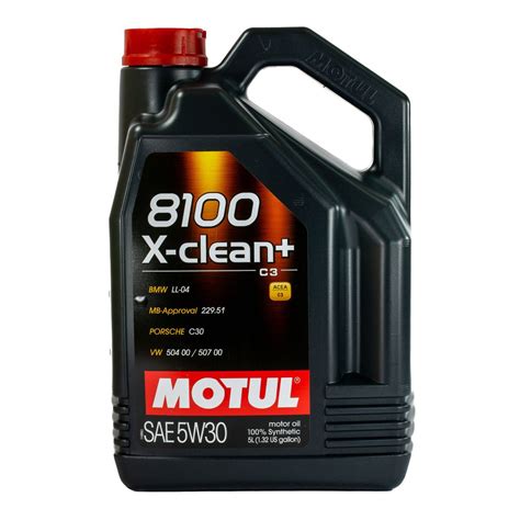 Olej Silnikowy Motul X Clean C3 504 00 507 00 5W 30 5L Autokosmetyki