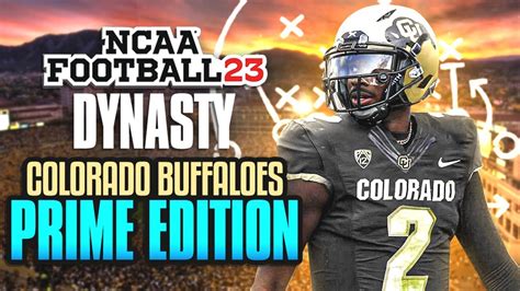 Colorado Buffaloes Finally Ranked Ncaa Dynasty Rebuild Youtube