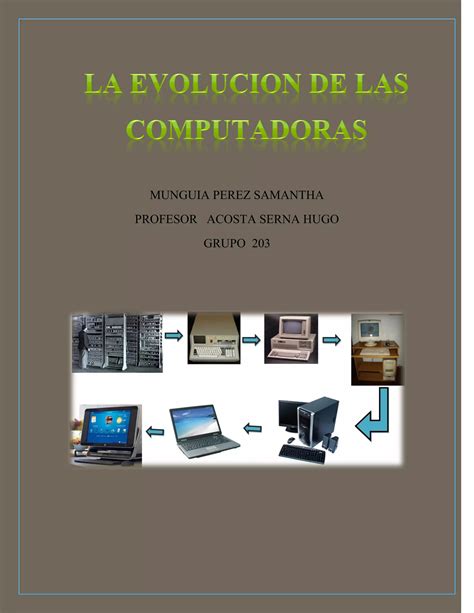 La Evolucion De Las Computadoras M Pdf Descarga Gratuita