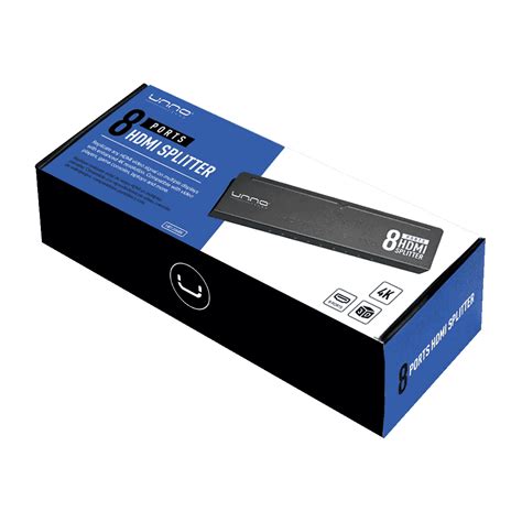 Splitter Unno Tekno HDMI 4K De 8 Puertos XPC Mayoristas