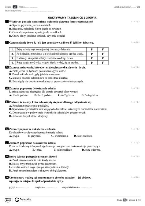 Przyroda Klasa Iv Odkrywamy Tajemnice Off