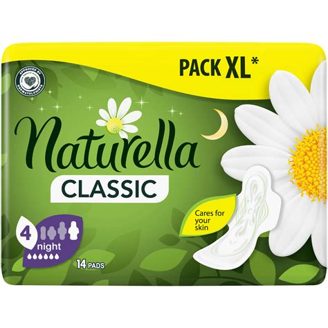 Naturella Classic Night Podpaski Higieniczne Szt Opak Hebe Pl