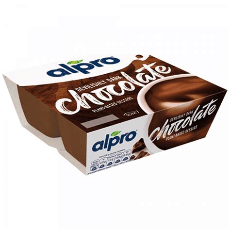 Alpro Επιδόρπιο Σόγιας Μαύρη Σοκολάτα 125gr mymarket gr