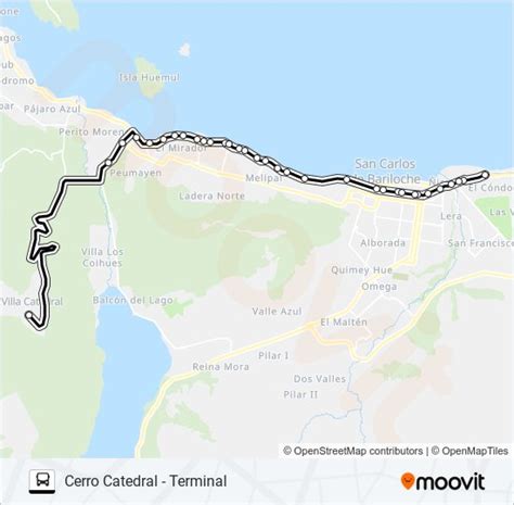 Ruta X Av Bustillos Horarios Paradas Y Mapas Cerro Catedral 184788