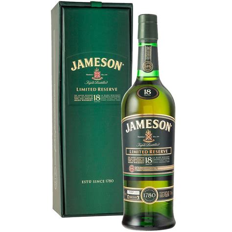 JAMESON 18 YEARS LIMITED RESERVE 750ml Spirit 4 Less Liquor Store