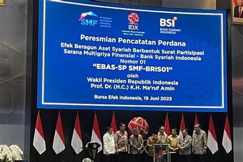 Bsi Bersama Smf Rilis Eba Syariah Nilainya Rp Miliar Dengan Tenor