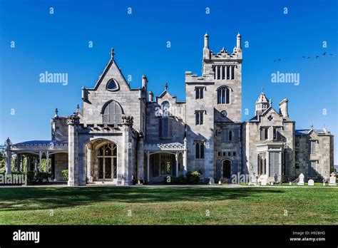 historic lyndhurst mansion stock photo alamy