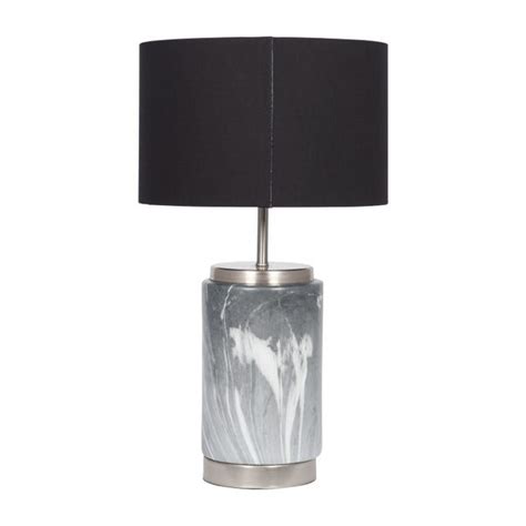 Carrara Marble Table Lamp Dunelm