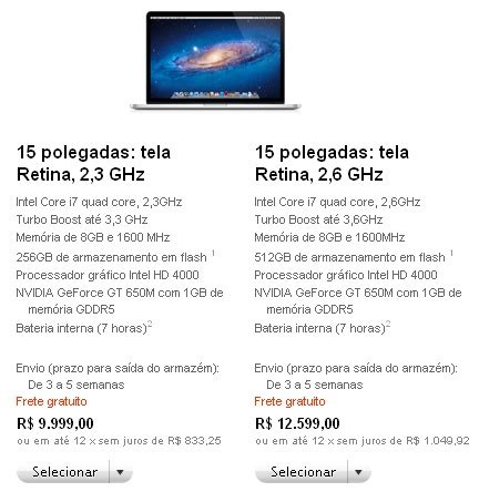 Apple Atualiza Toda A Linha De Macbooks E Lan A Modelo Tela Retina