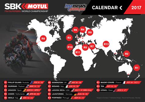 Wsbk Calendar 2024 Update Bell Marika