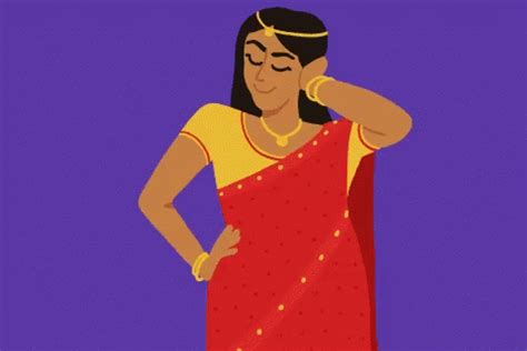 India Indian Woman Iconic Dance Animation GIF | GIFDB.com